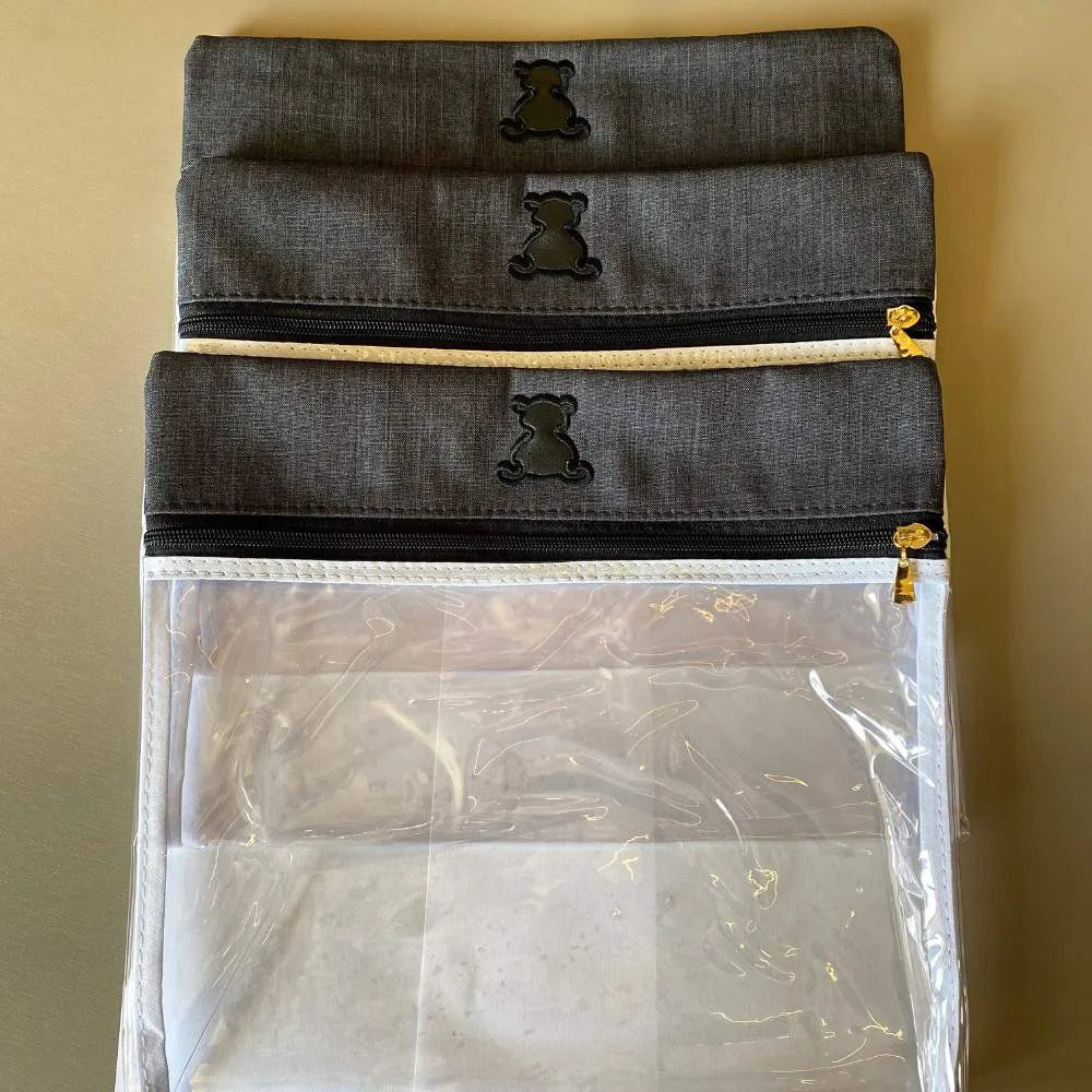 Personalized Baby Kit 4 | Black Linen I Black