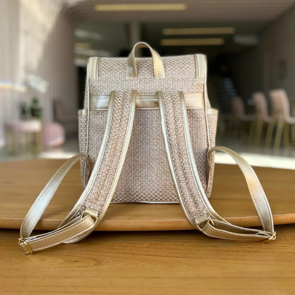 Personalized Baby Kit 5 – Gold Straw | Butterfly – Includes Customizable Bag