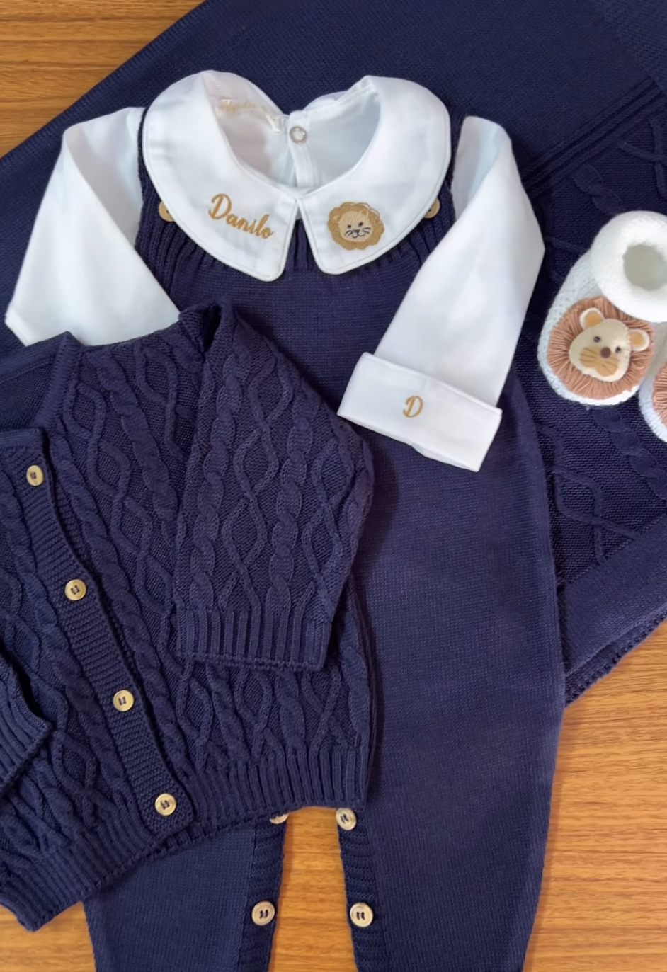 DANILO Complete Customizable Maternity Take-Home Kit | Personalize with Your Prince’s Name
