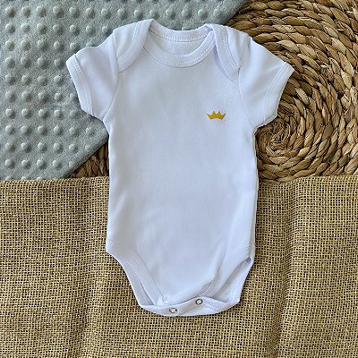 Set of 2 Solid Suedine Short-Sleeve Bodysuits