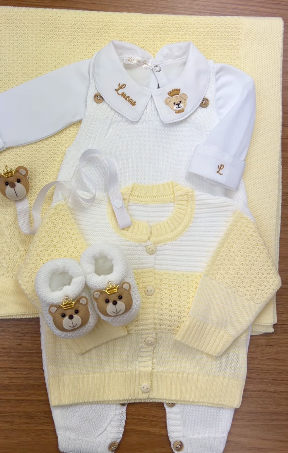 NAPOLI Complete Customizable Maternity Take-Home Kit | Personalize with Your Prince’s Name