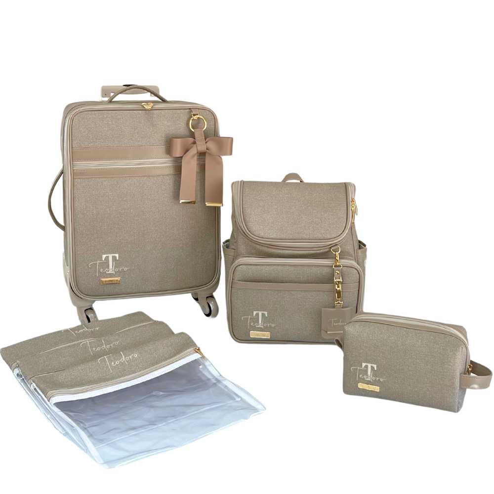 Personalized LB 4 Maternity Kit | Beige Mélange