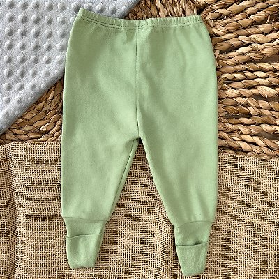 Set of 2 Solid Suedine Baby Pants