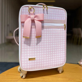 Personalized Baby Kit – 7 Items, Linen | Pink