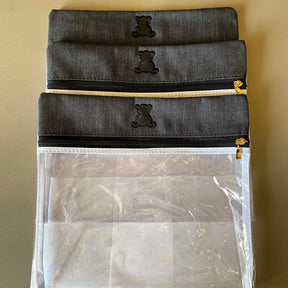 Personalized Baby Kit 4 | Black Linen I Black