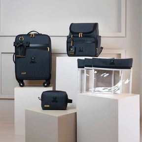 Personalized Baby Kit 4 | Black Linen I Black