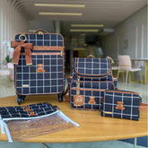 Personalized Baby Kit 4 – Black Geo I Caramel