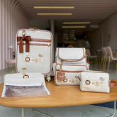 Personalized Baby Kit 4 – Natural Linen I Caramel