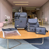 Personalized Baby Kit 4 | Black Linen I Black