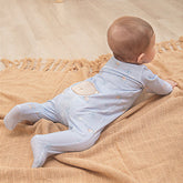 Letut Button Romper – Teddy Bear