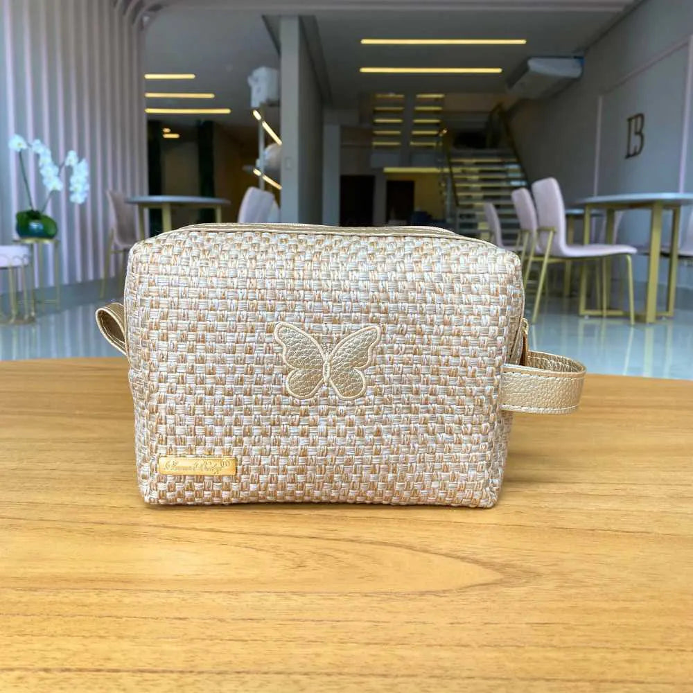 Personalized Baby Kit 5 – Gold Straw | Butterfly – Includes Customizable Bag