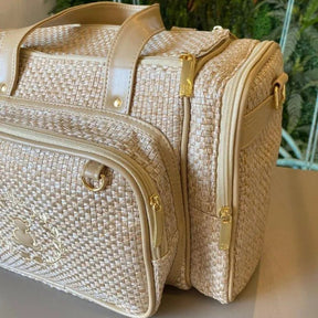 Personalized Baby Kit 5 – Gold Straw | Butterfly – Includes Customizable Bag