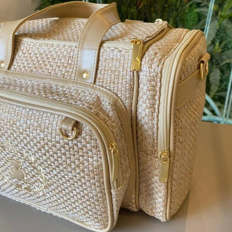 Personalized Baby Kit 5 – Gold Straw | Butterfly – Includes Customizable Bag