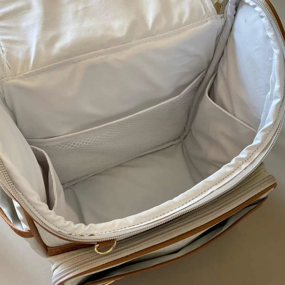 Personalized Baby Kit 4 – Natural Linen I Caramel