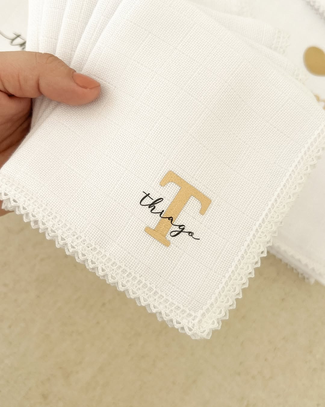 Complete Personalized Baby Cloth Set – 20 Pieces | Baby’s Name Personalized