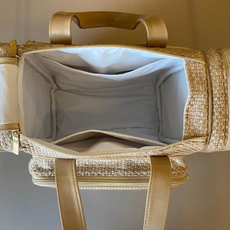 Personalized Baby Kit 5 – Gold Straw | Butterfly – Includes Customizable Bag