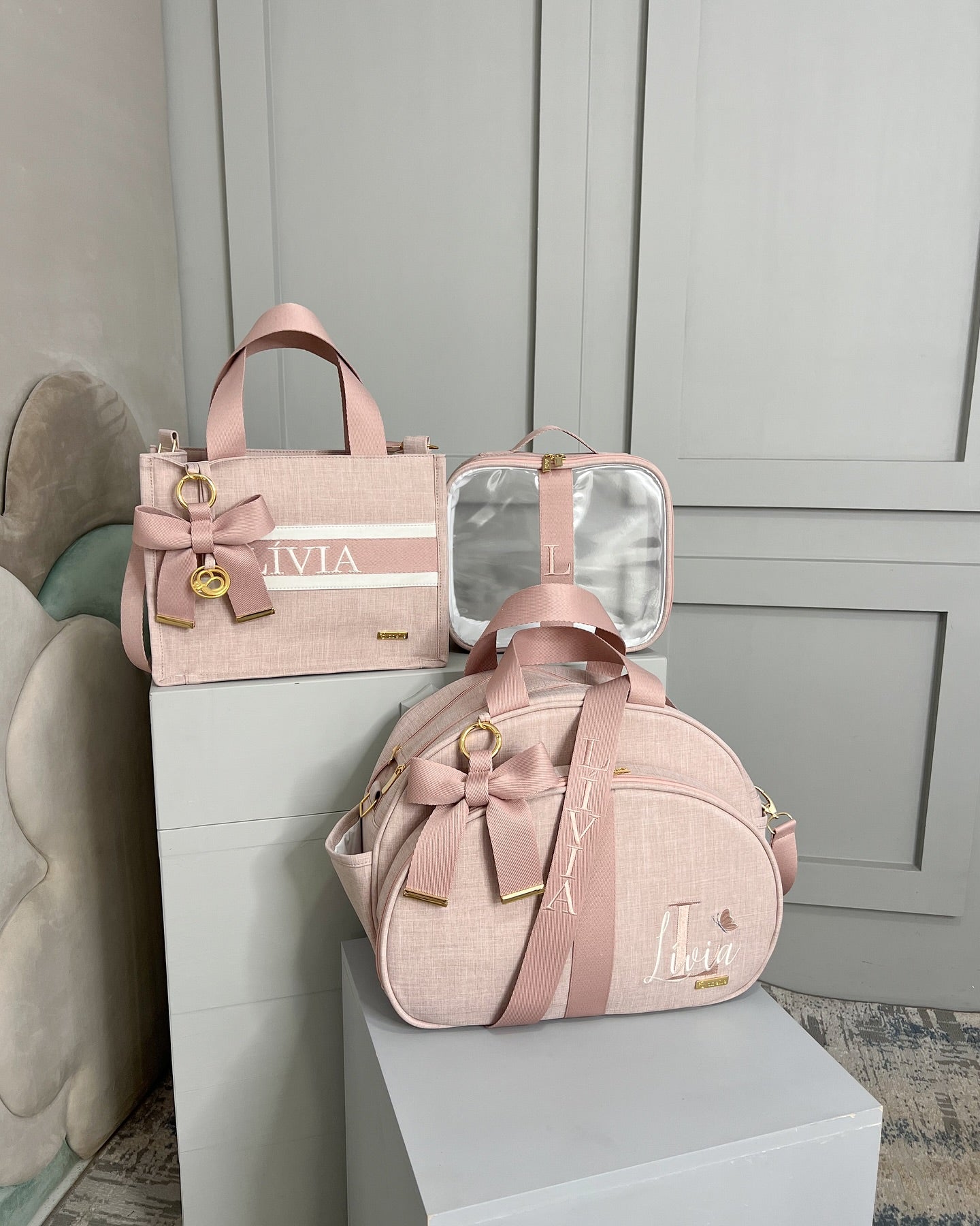 PROMOTION – 100% Personalized Maternity Bag Set with Prince/Princess Name