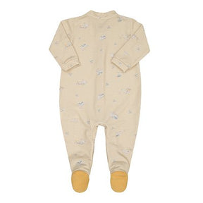 Letut Button Romper – Car Print