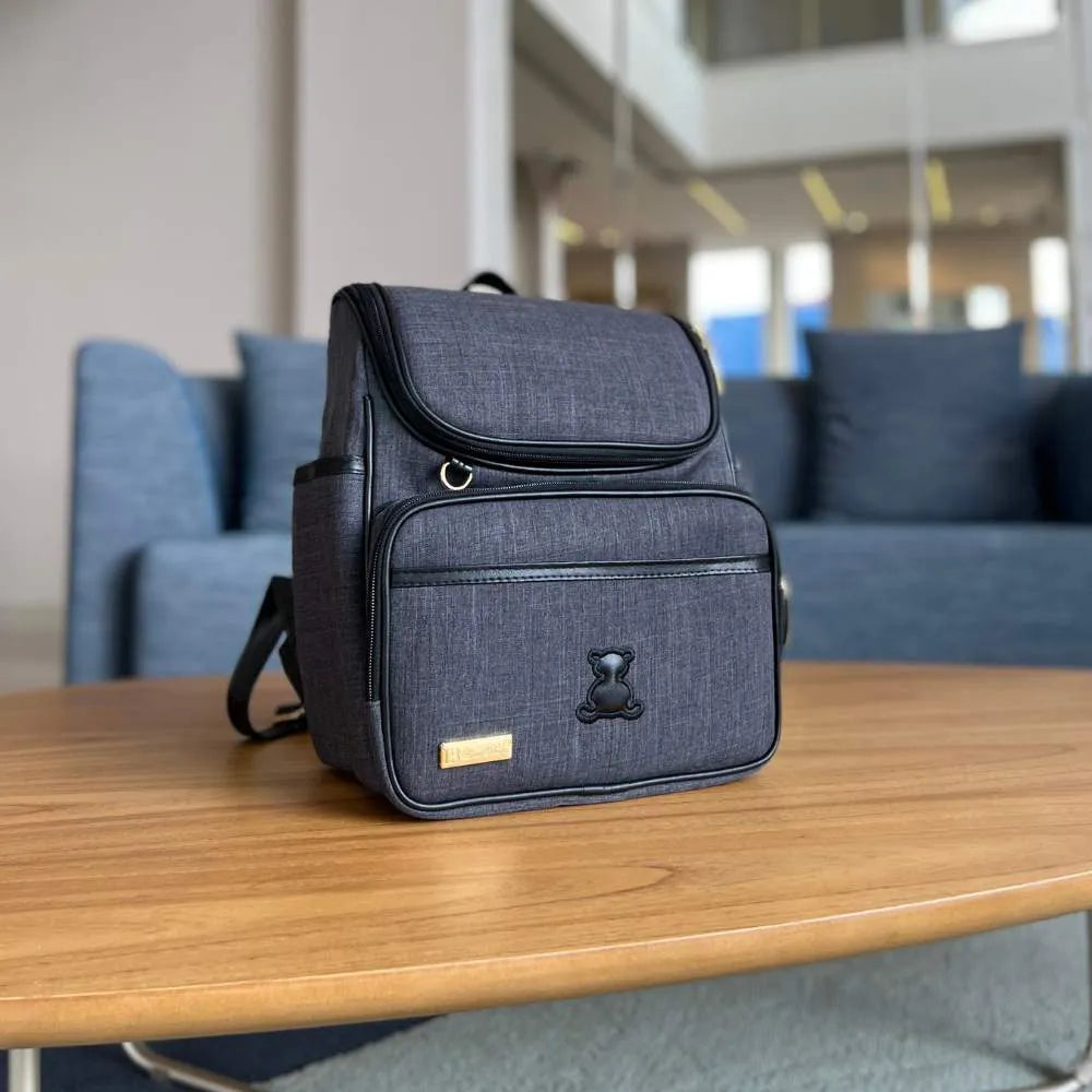 Personalized Baby Kit 4 | Black Linen I Black