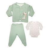 Set of 2 Nilly Baby Outfits: Bodysuit, Culotte and Coat