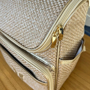 Personalized Baby Kit 4 – Gold Straw | Butterfly