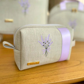 Personalized Baby Kit 4 – Natural Linen I Lavender