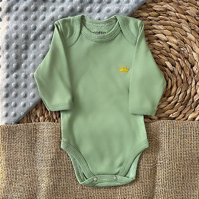 Set of 2 Solid Suedine Long-Sleeve Bodysuits