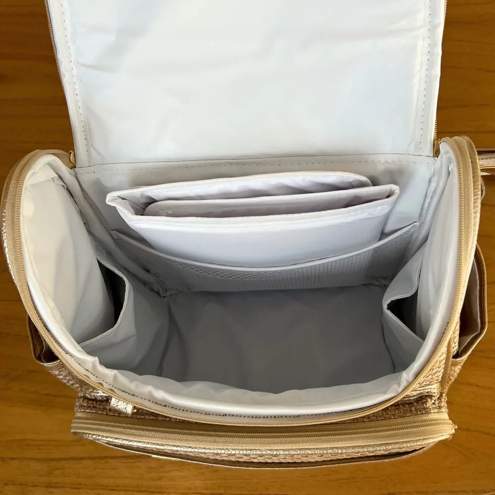 Personalized Baby Kit 4 – Gold Straw | Butterfly