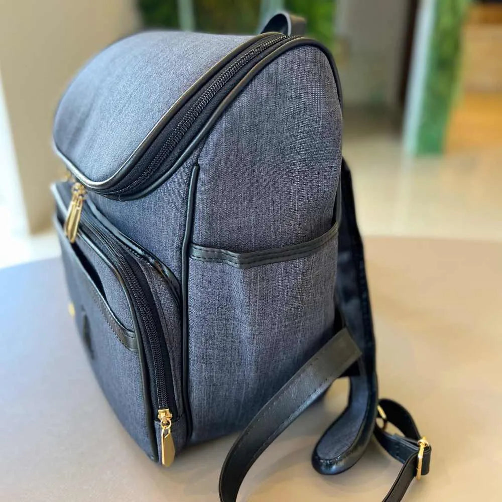 Personalized Baby Kit 4 | Black Linen I Black