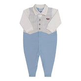 Set of 2 Long Sweater Rompers, Paraíso