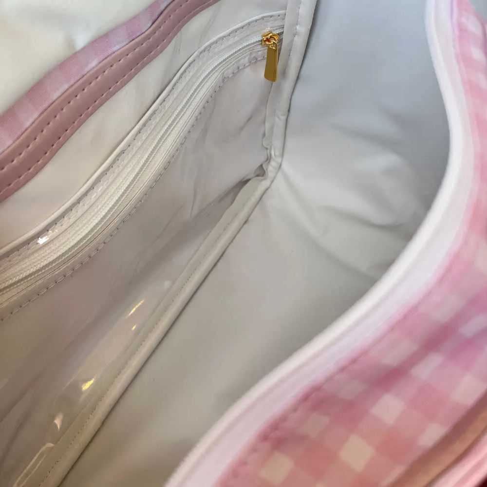 Personalized Baby Kit – 7 Items, Linen | Pink