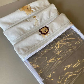 Personalized Baby Kit 4 – Natural Linen I Caramel