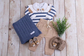 Teddy Bear Pocket Maternity Take-Home Kit | Personalize with Your Prince’s Name