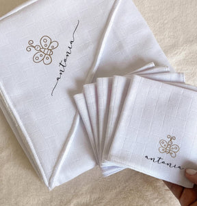 Complete Personalized Baby Cloth Set with Baby’s Name | 10 Personalized Pieces