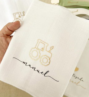 Complete Personalized Baby Cloth Set with Baby’s Name | 10 Personalized Pieces