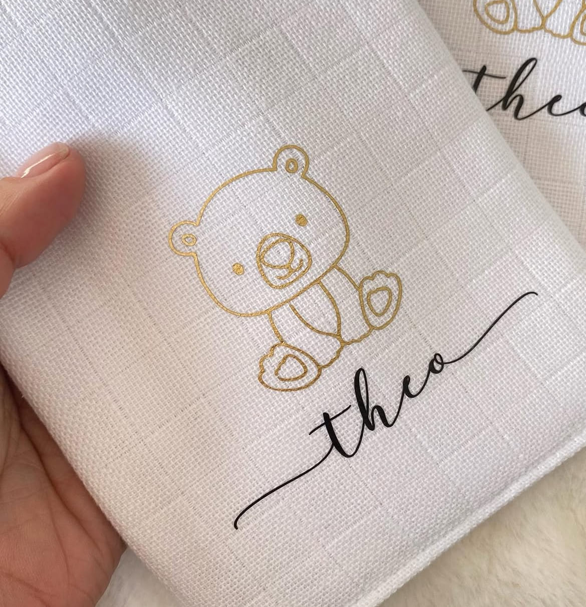 Complete Personalized Baby Cloth Set with Baby’s Name | 10 Personalized Pieces