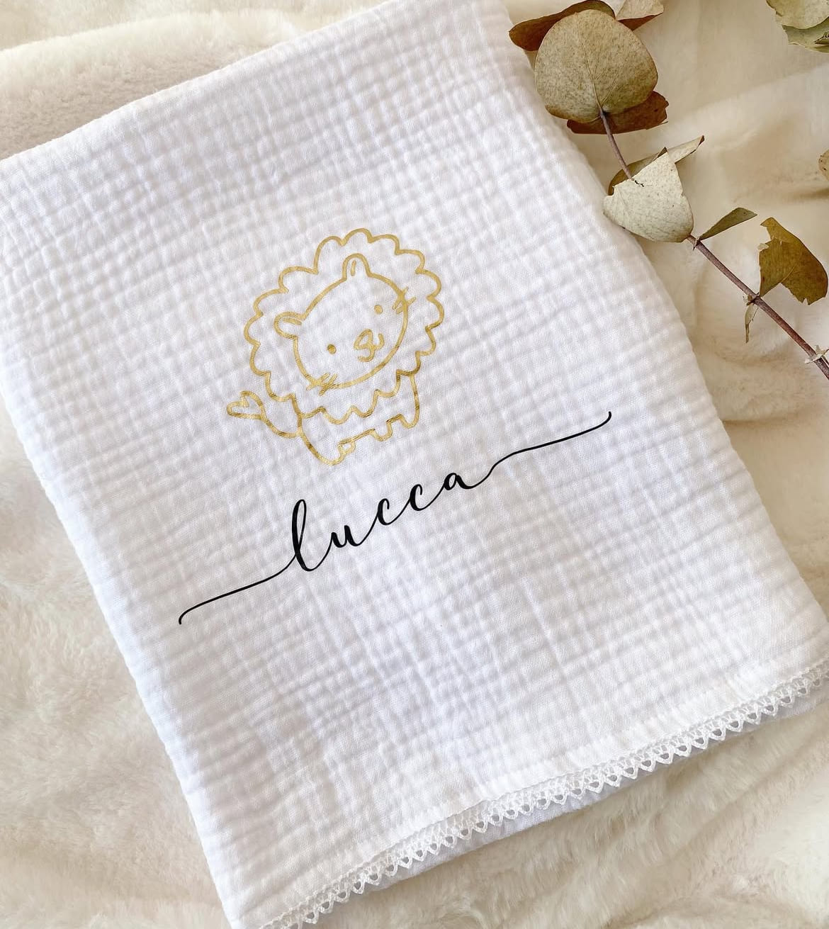 Complete Personalized Baby Cloth Set with Baby’s Name | 10 Personalized Pieces