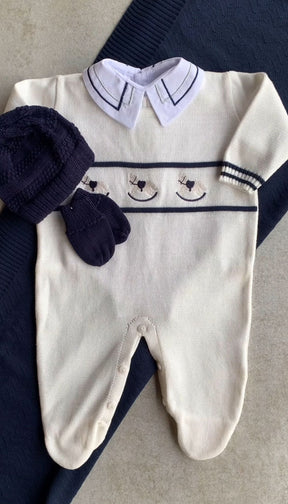 Complete Customizable Blue Little Horse Maternity Take-Home Kit | Personalize with Your Prince’s Name