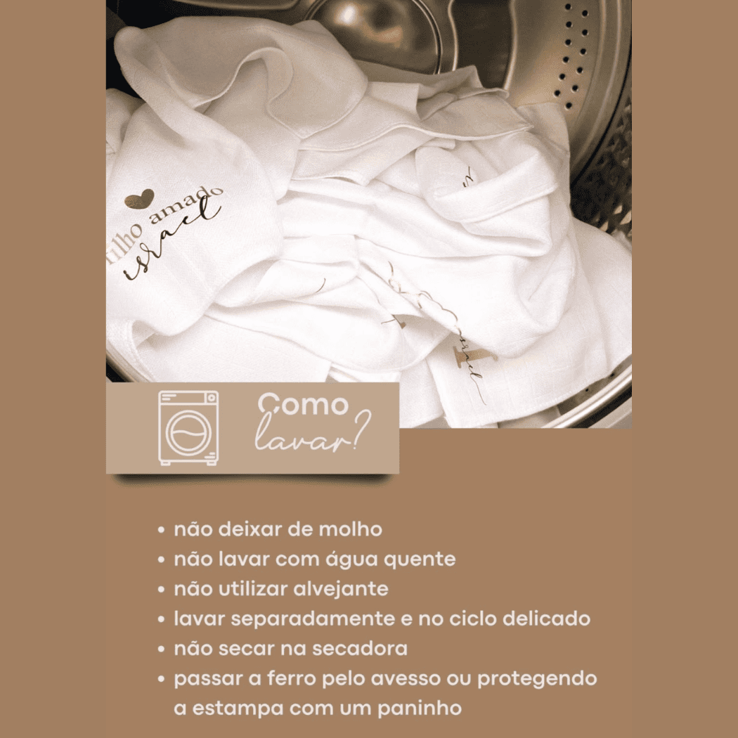 Personalized Baby Cloth Set with Baby’s Name | 6 Personalized Pieces