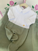 Complete Customizable Maternity Take-Home Kit White + Olive Green | Personalize with Your Prince’s Name