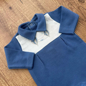 Complete Customizable Maternity Take-Home Kit Blue + White | Personalize with Your Prince’s Name