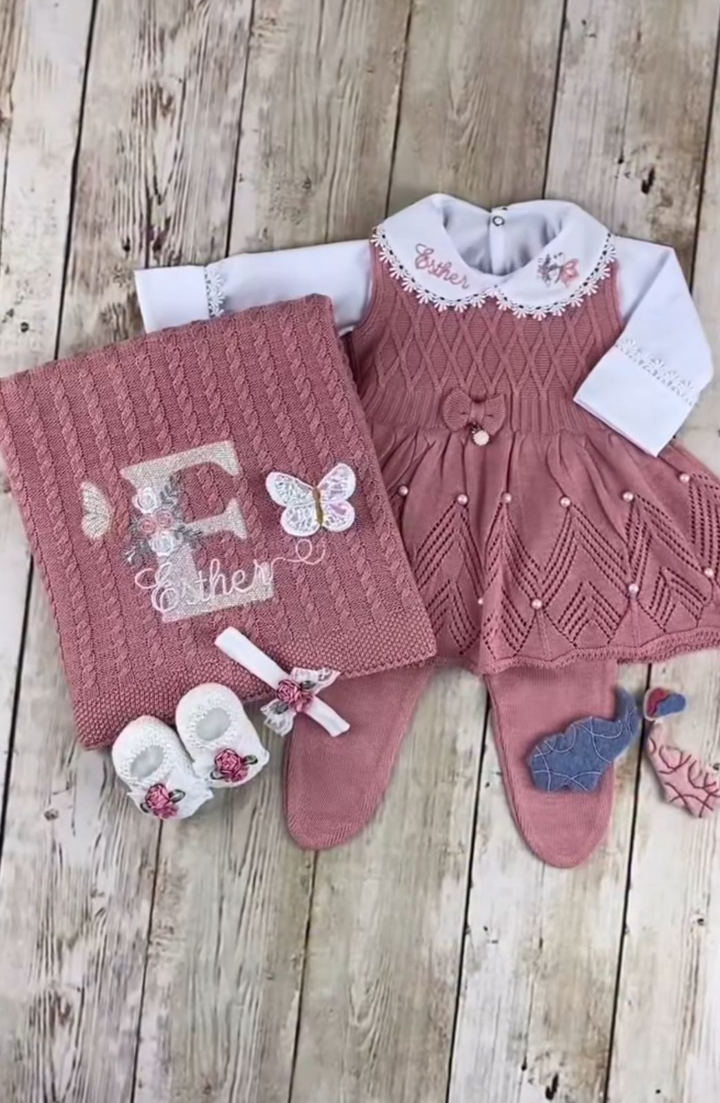 Maternity Take-Home Set Esther | Personalize with Your Princess’s Name