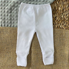 Set of 2 Solid Suedine Baby Pants