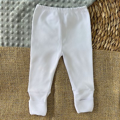 Set of 2 Solid Suedine Baby Pants