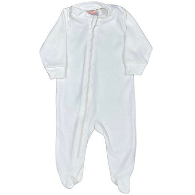 Set of 2 Solid Suedine Zipper Rompers