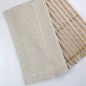 Basic Knit Blanket (Sold Separately) – Sand