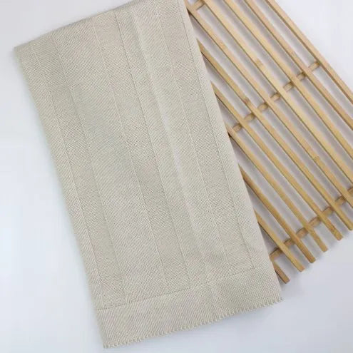 Basic Knit Blanket (Sold Separately) – Sand