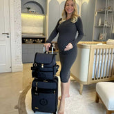 Personalized Baby Kit 4 | Black Linen