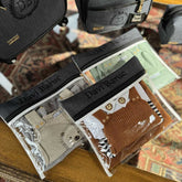 Black Linen Maternity Pouch Kit