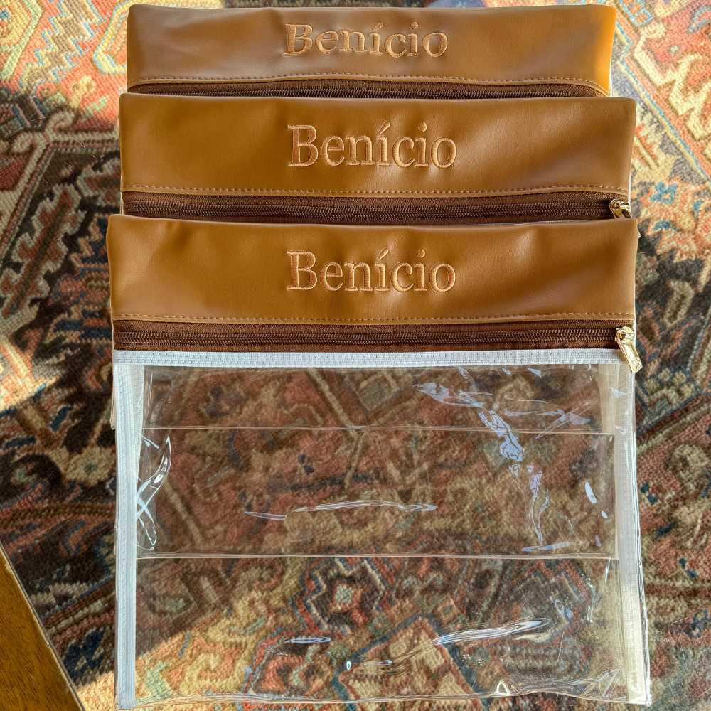 Caramel Maternity Pouch Kit | Personalized